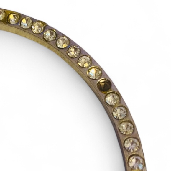 CMG Silver Ring Handle Fabric and Metal Bag In Silver - Picture 7 of 7